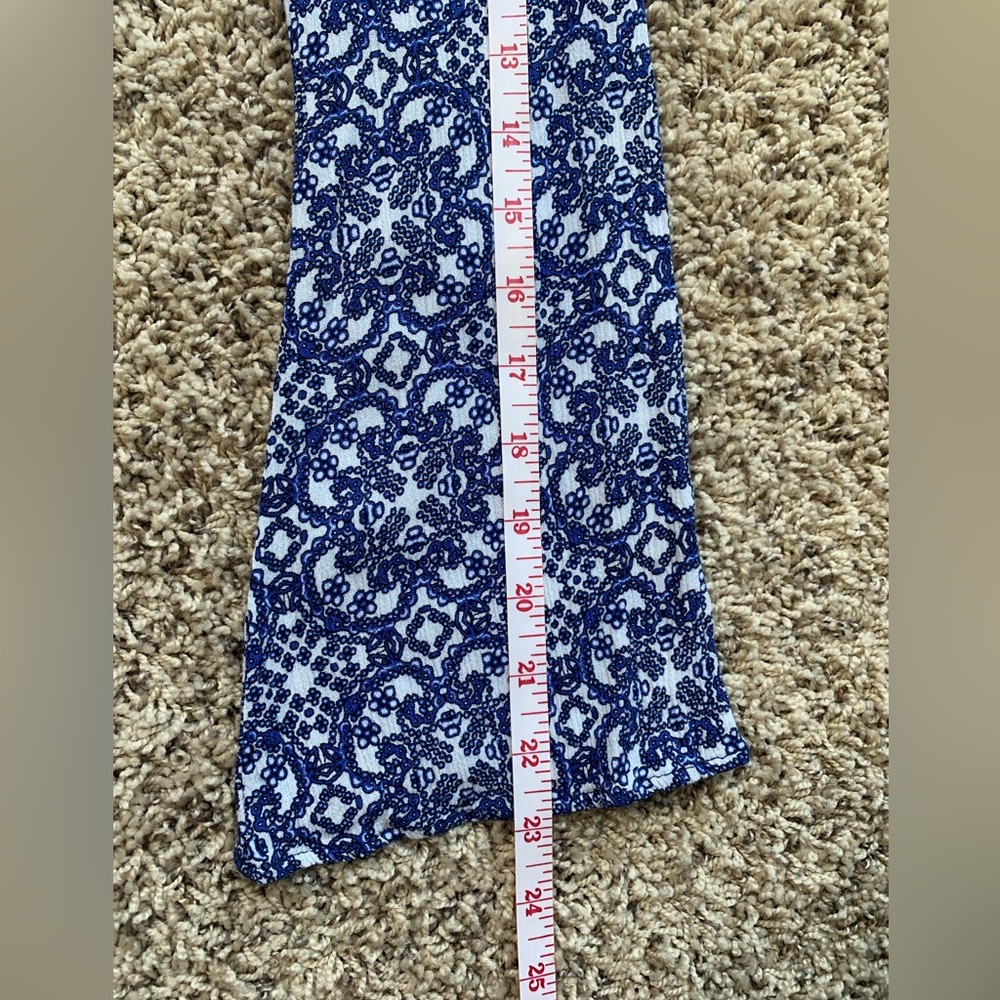Lulus Mandala Daydream Blue Print Maxi-dress EUC Size XS Stretchy Fabric - Picture 11 of 14